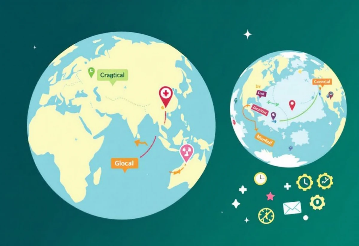 Conquérir le monde avec une stratégie glocale : l'art de penser global, agir local